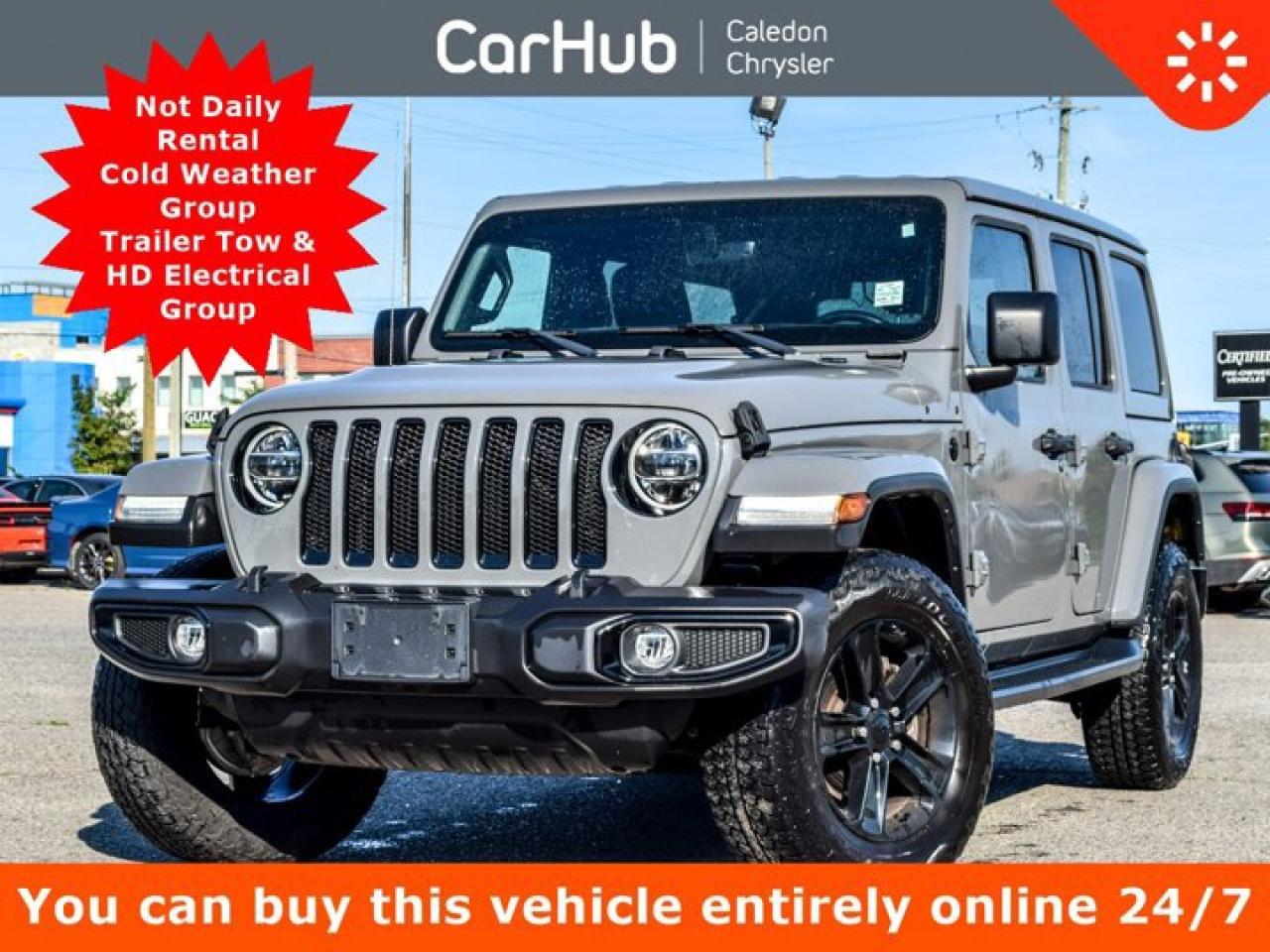 Used 2022 Jeep Wrangler Unlimited Sahara Altitude Dual Top LED Lighting Group for sale in Bolton, ON