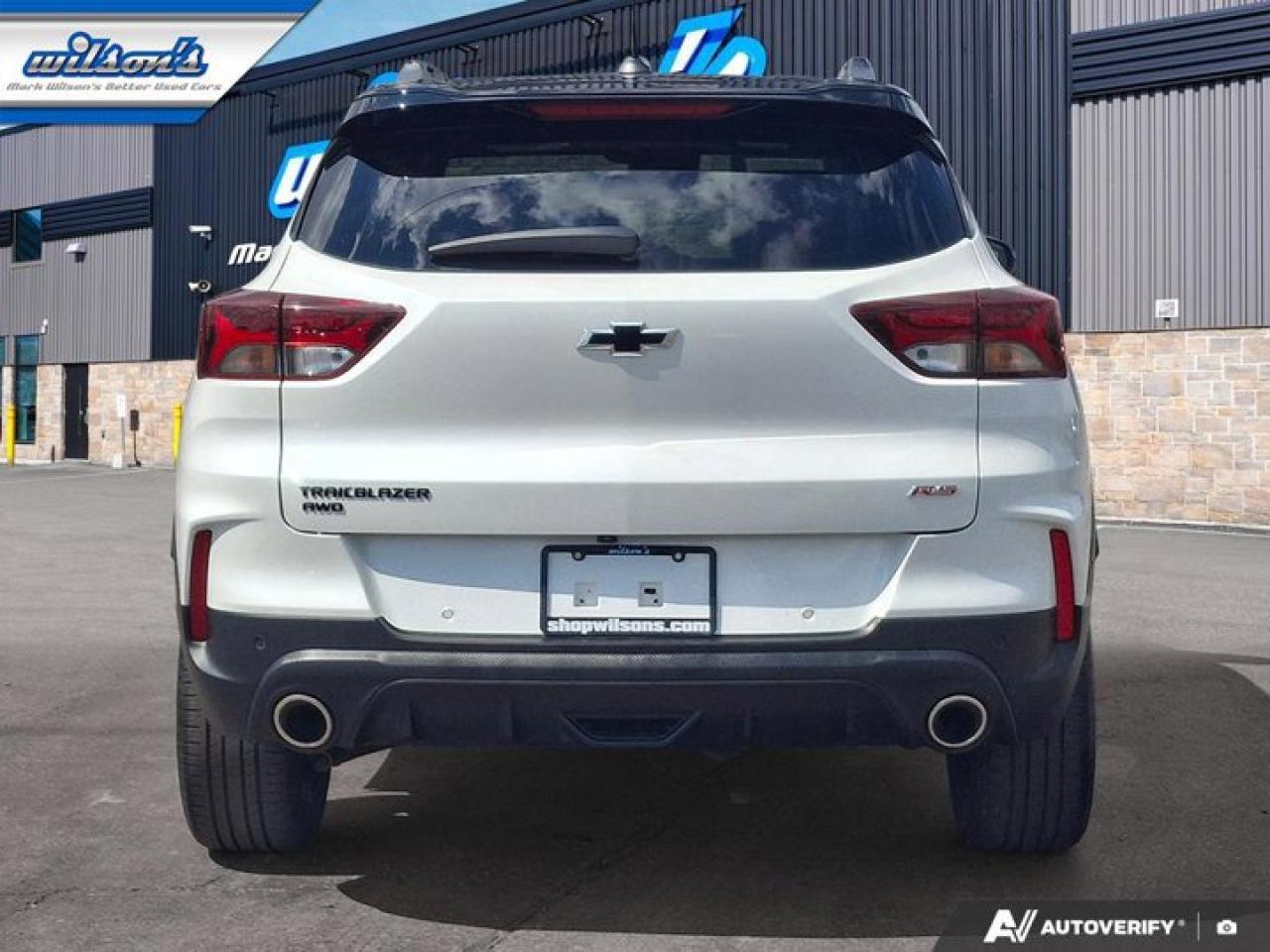 2021 Chevrolet TrailBlazer RS AWD | Technology PKG | Wireless CarPlay + Android | Rear Camera | Alloy Wheels and More! Photo3