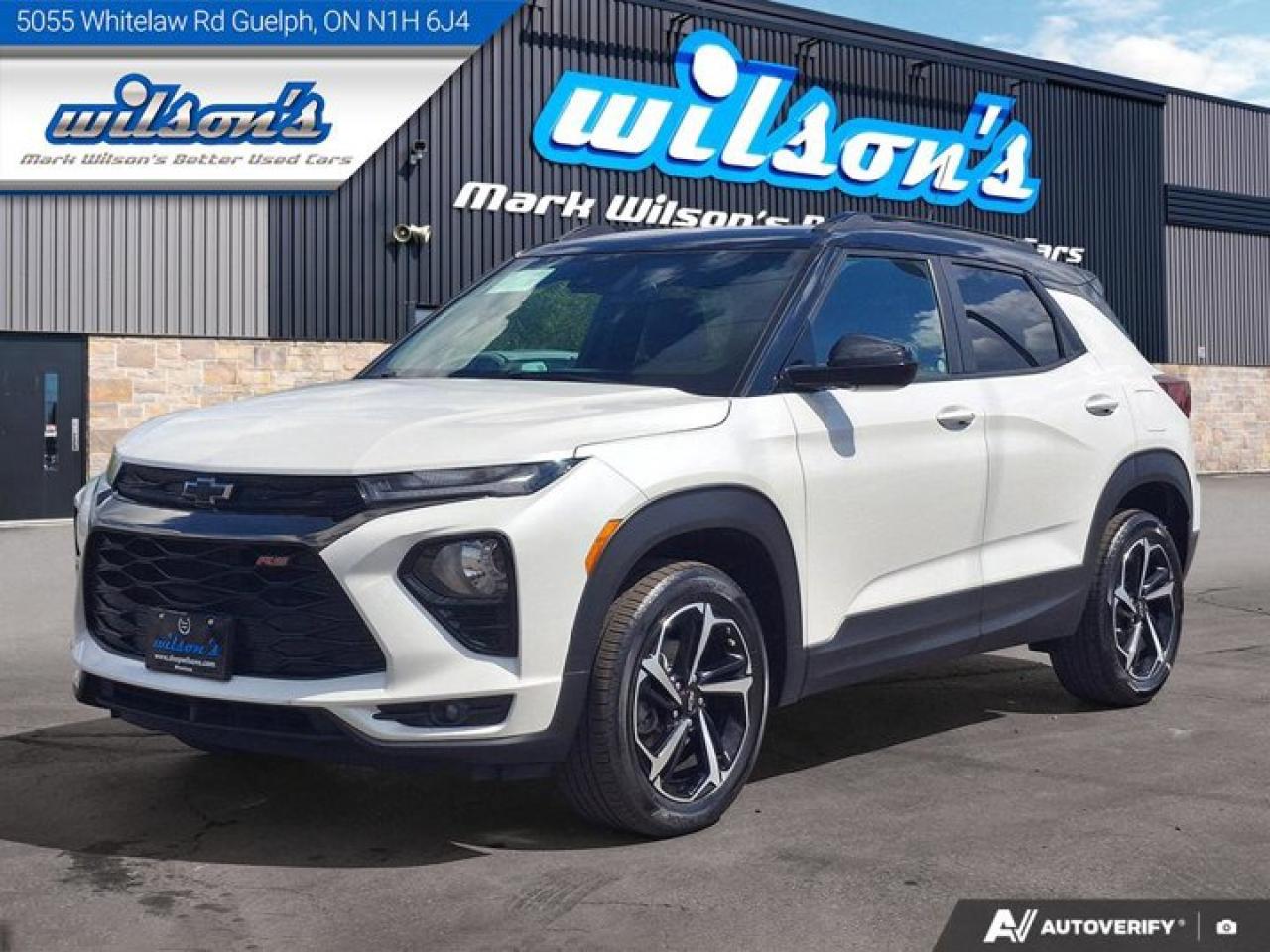 Used 2021 Chevrolet TrailBlazer RS AWD | Technology PKG | Wireless CarPlay + Android | Rear Camera | Alloy Wheels and More! for sale in Guelph, ON