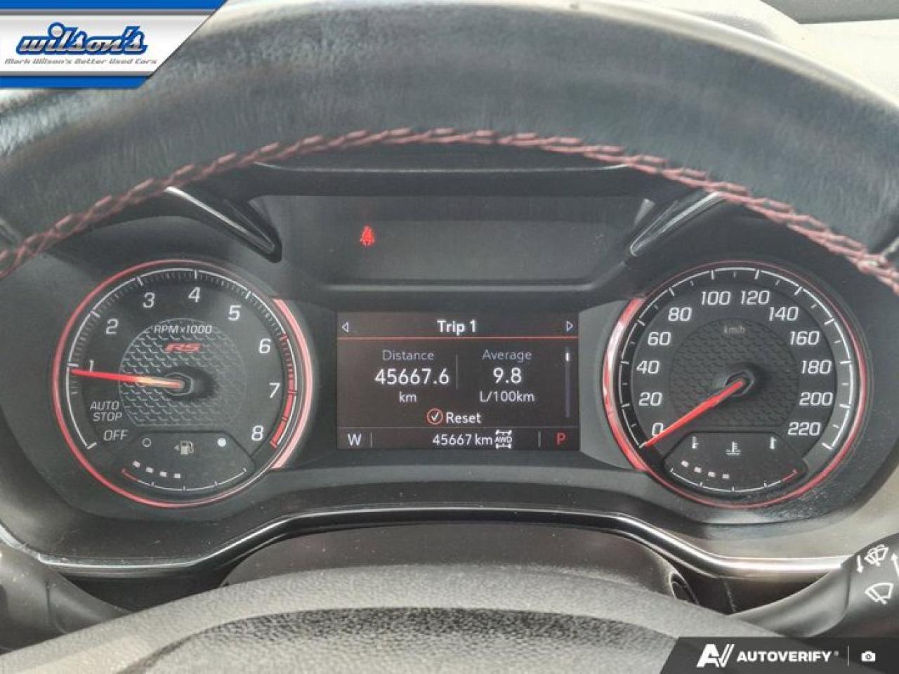 2021 Chevrolet TrailBlazer RS AWD | Technology PKG | Wireless CarPlay + Android | Rear Camera | Alloy Wheels and More! Photo