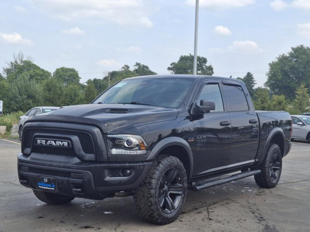 Used 2021 RAM 1500 Classic Warlock Crew 4X4 | Hemi | Heated Bucket Seats | Heated Wheel | CarPlay + Android | Rear Camera | for sale in Guelph, ON