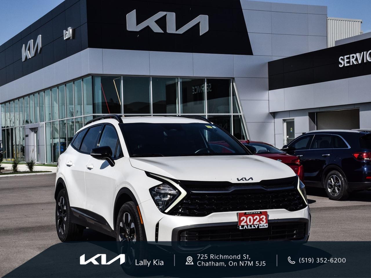 Used 2023 Kia Sportage X-Line New Arrival | Lease Return | Clean CarFax | Low KMs for sale in Chatham, ON