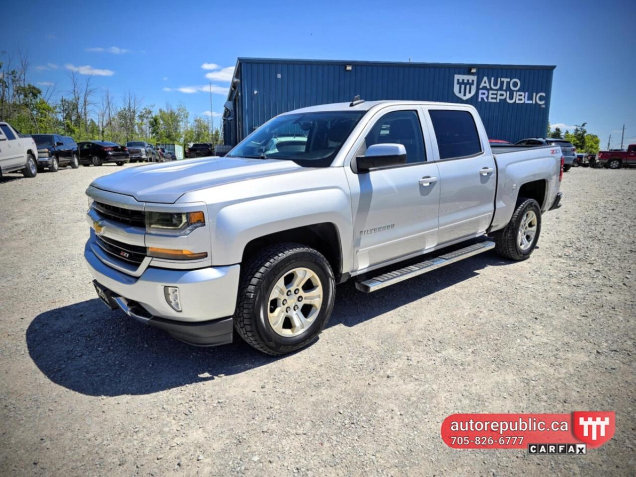 Used 2018 Chevrolet Silverado 1500 Z71 LT Certified Loaded One Owner for sale in Orillia, ON