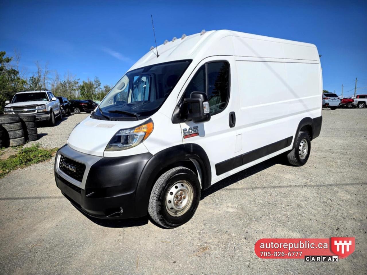Used 2020 RAM ProMaster 2500 W/136 High Roof Certified One Owner for sale in Orillia, ON