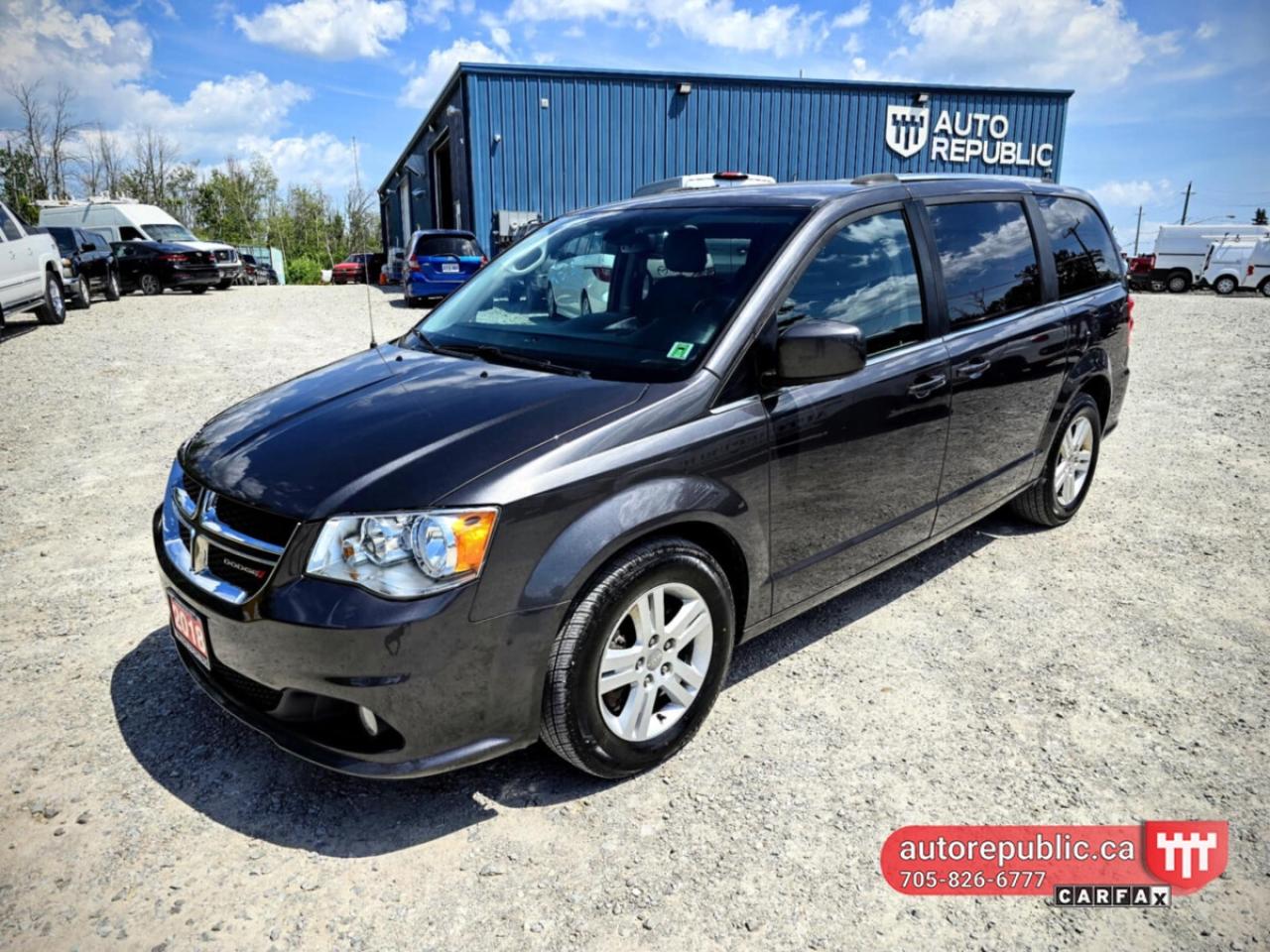 Used 2018 Dodge Grand Caravan Crew Certified Loaded No Accidents for sale in Orillia, ON