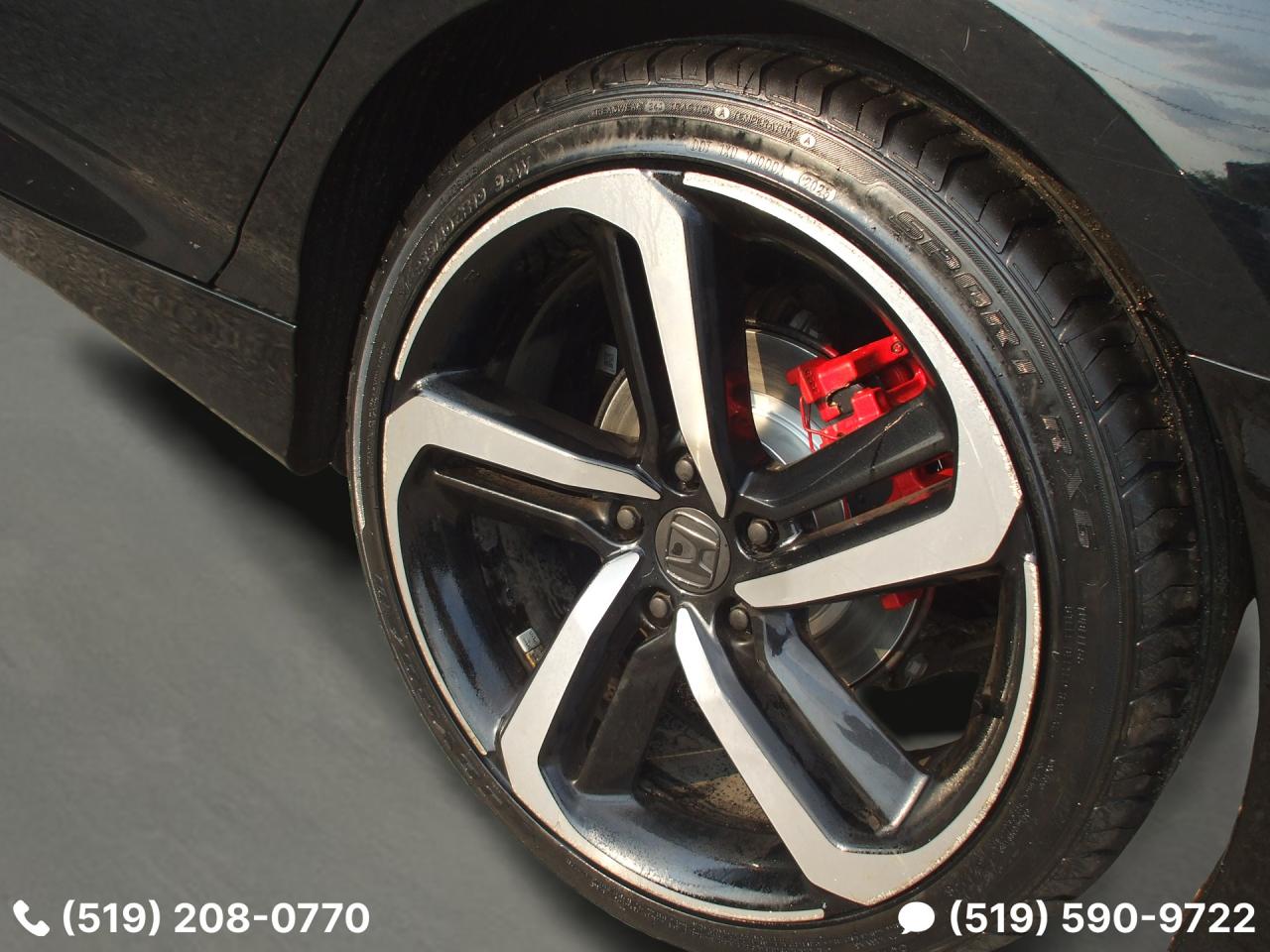 2018 Honda Accord Sport,Certified,Auto,A/C,Tinted,Black on Black,Fog Photo