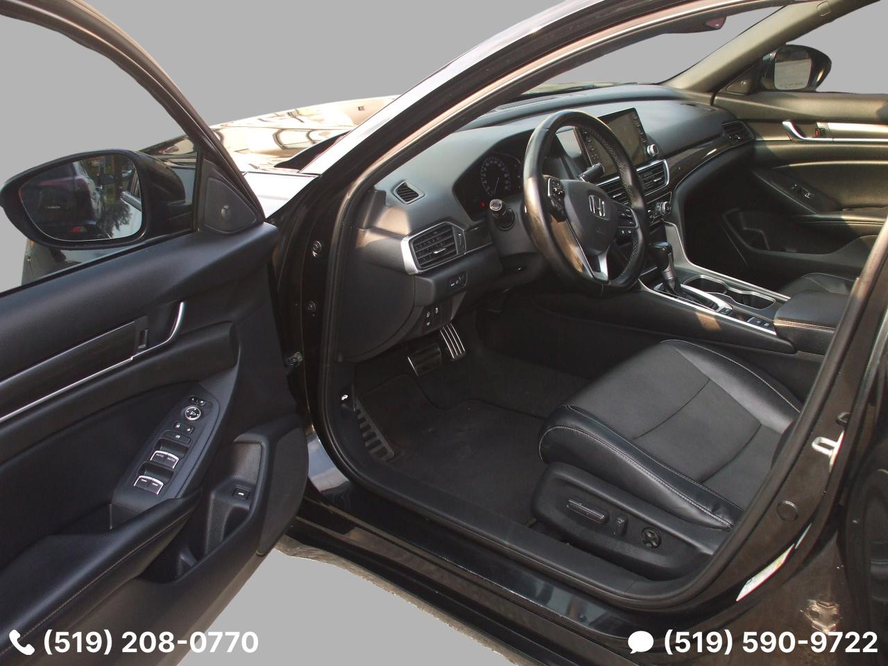 2018 Honda Accord Sport,Certified,Auto,A/C,Tinted,Black on Black,Fog Photo