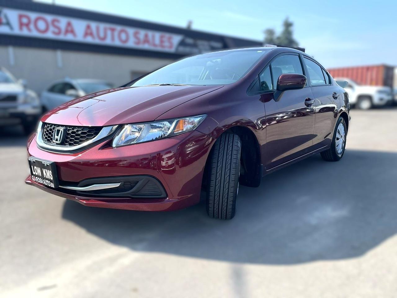 2014 Honda Civic LOW KM AUTO ONE OWNER NO ACCIDENT SAFETY CERTIFED - Photo #1