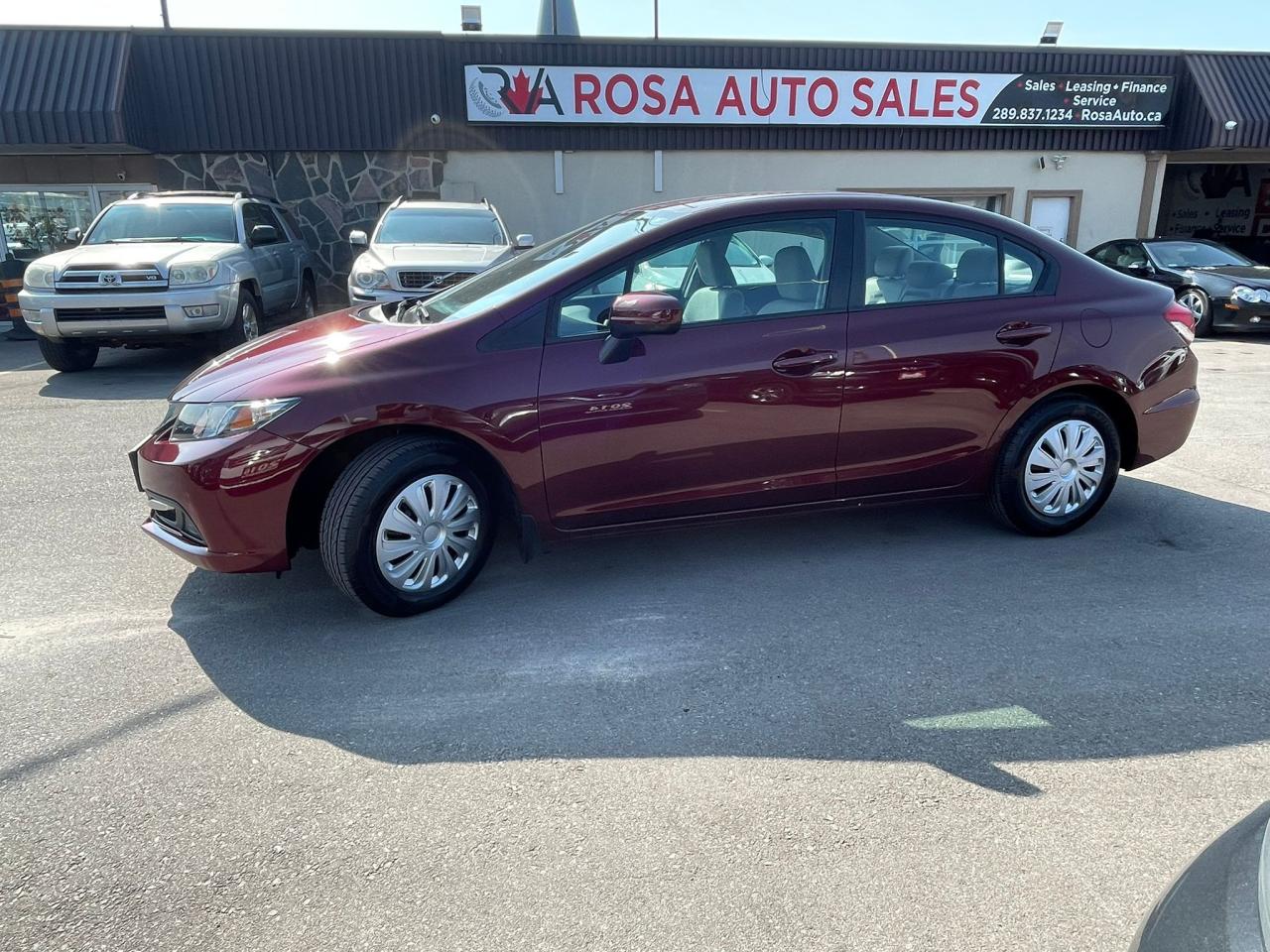 2014 Honda Civic LOW KM AUTO ONE OWNER NO ACCIDENT SAFETY CERTIFED Photo2