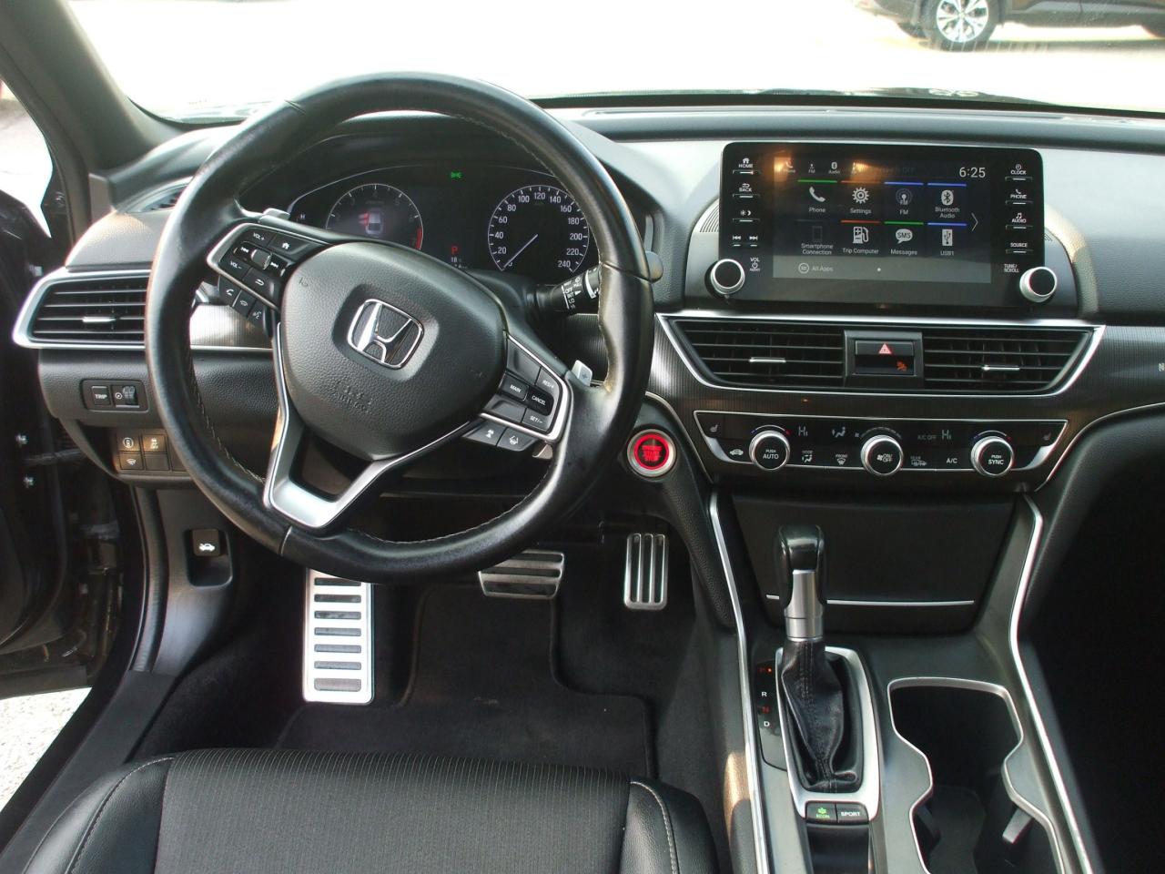 2018 Honda Accord Sport,Certified,Auto,A/C,Tinted,Black on Black,Fog