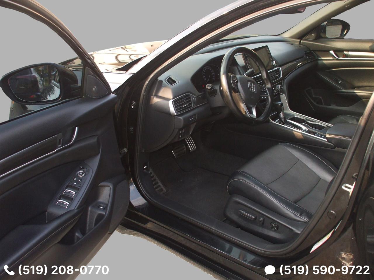 2018 Honda Accord Sport,Certified,Auto,A/C,Tinted,Black on Black,Fog