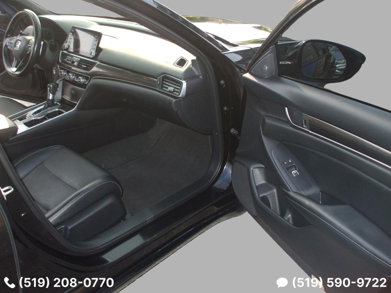 2018 Honda Accord Sport,Certified,Auto,A/C,Tinted,Black on Black,Fog