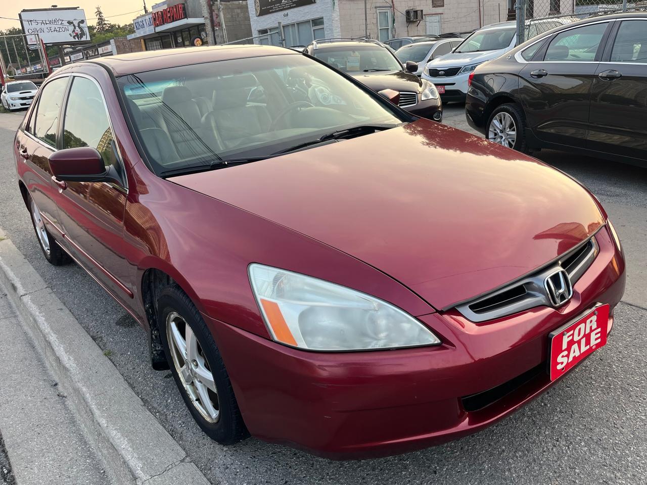 2004 Honda Accord LX-G-SUNROOF-HEATED SEATS-LEATHER-LOW KM!