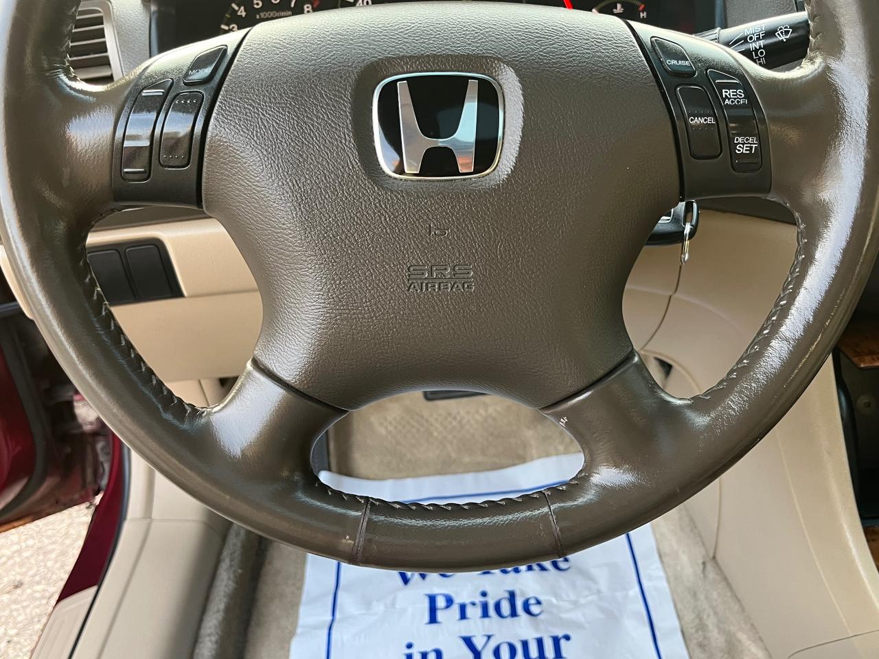 2004 Honda Accord LX-G-SUNROOF-HEATED SEATS-LEATHER-LOW KM! - Photo #19