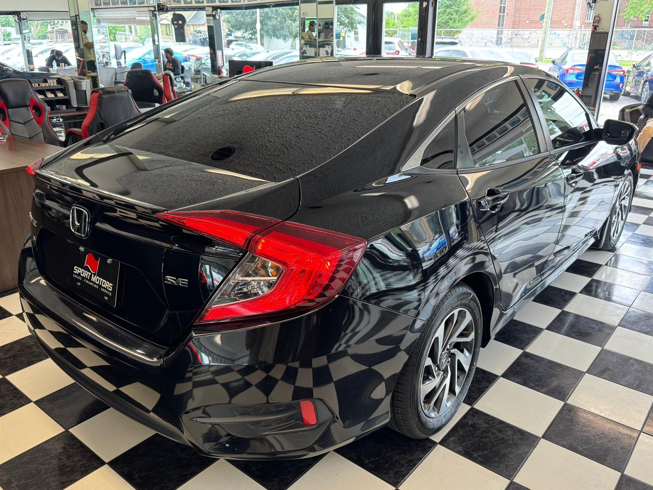 2018 Honda Civic SE+New Tires+Adaptive Cruise+LaneKeep+CLEAN CARFAX Photo10