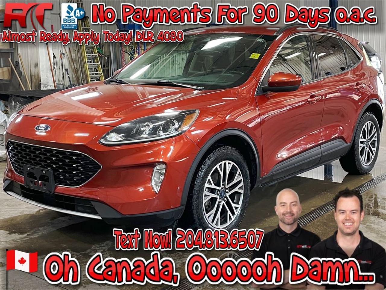 Used 2020 Ford Escape SEL for sale in Winnipeg, MB