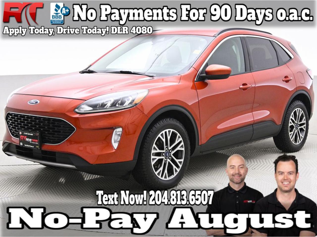 Used 2020 Ford Escape SEL for sale in Winnipeg, MB