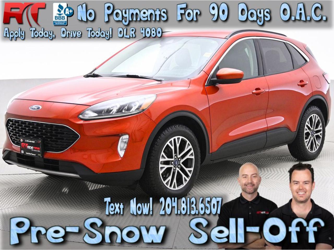 Used 2020 Ford Escape SEL for sale in Winnipeg, MB