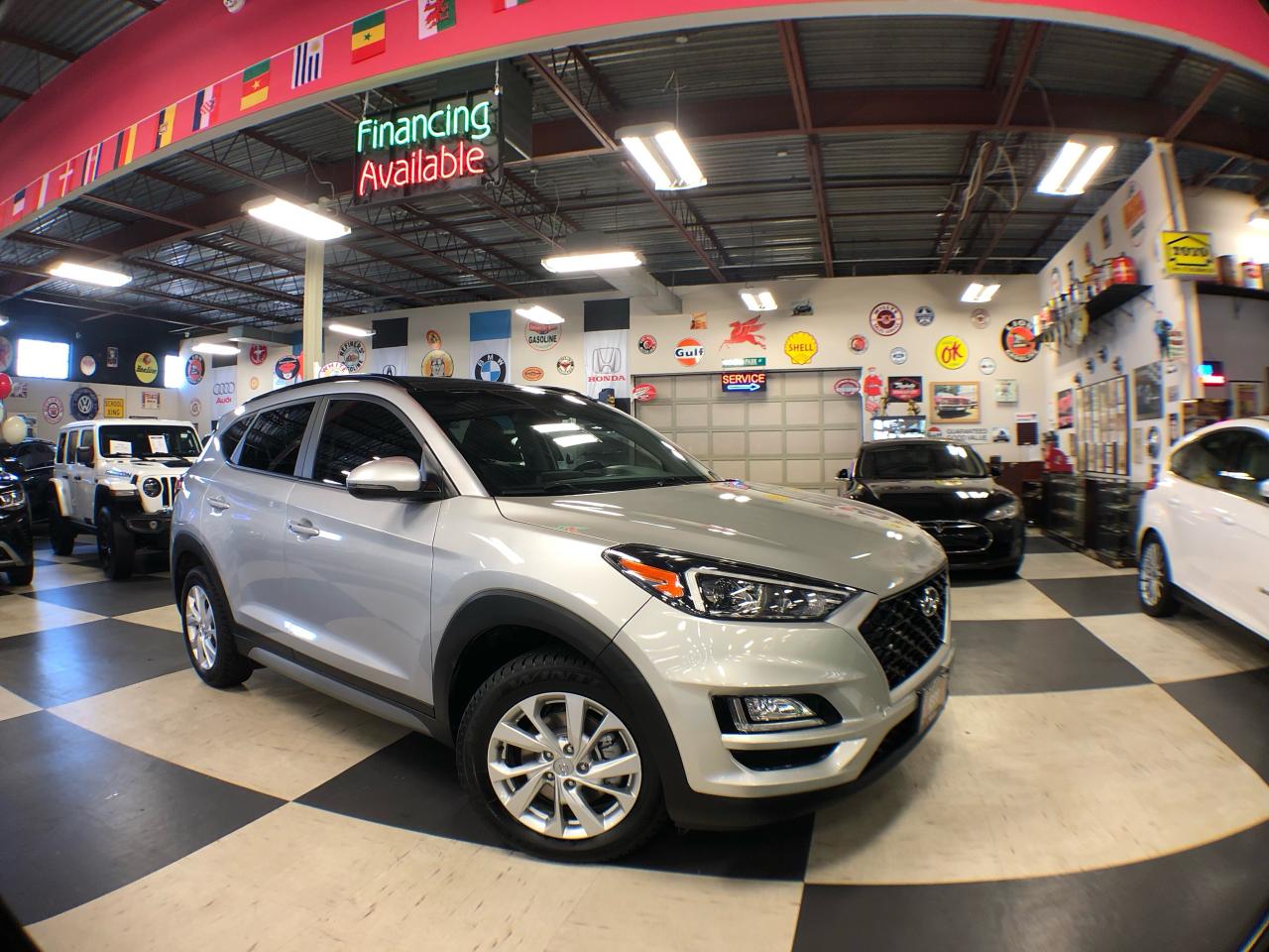 Used 2021 Hyundai Tucson PREFERRED AWD LEATHER PANO/ROOF H/SEATS B/SPOT CAM for sale in North York, ON