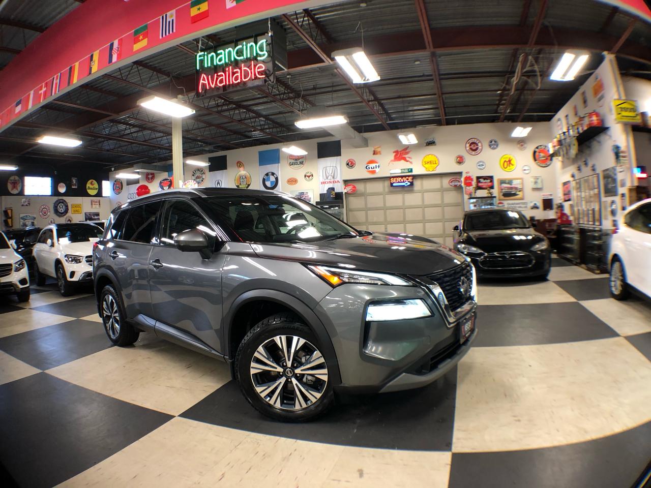 Used 2021 Nissan Rogue SV PAN/ROOF B/SPOT L/ASSIST P/START P/TRUNK CAMERA for sale in North York, ON