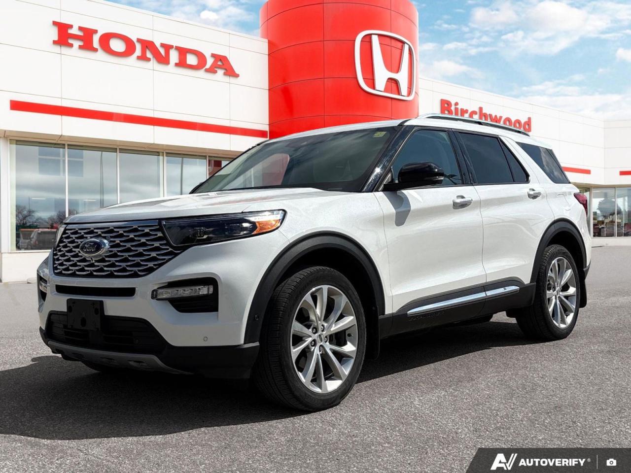 Used 2021 Ford Explorer Platinum Leather | Sunroof | Bluetooth | Loaded | Low Mileage for sale in Winnipeg, MB