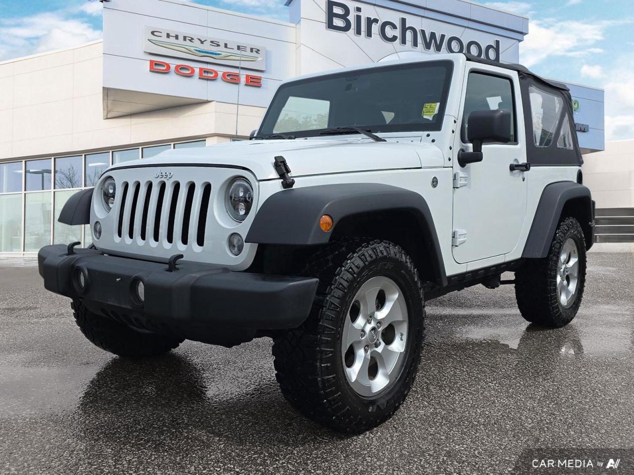 Used 2018 Jeep Wrangler Sport | New Rear Brakes | New Upper Ball Joints | for sale in Winnipeg, MB