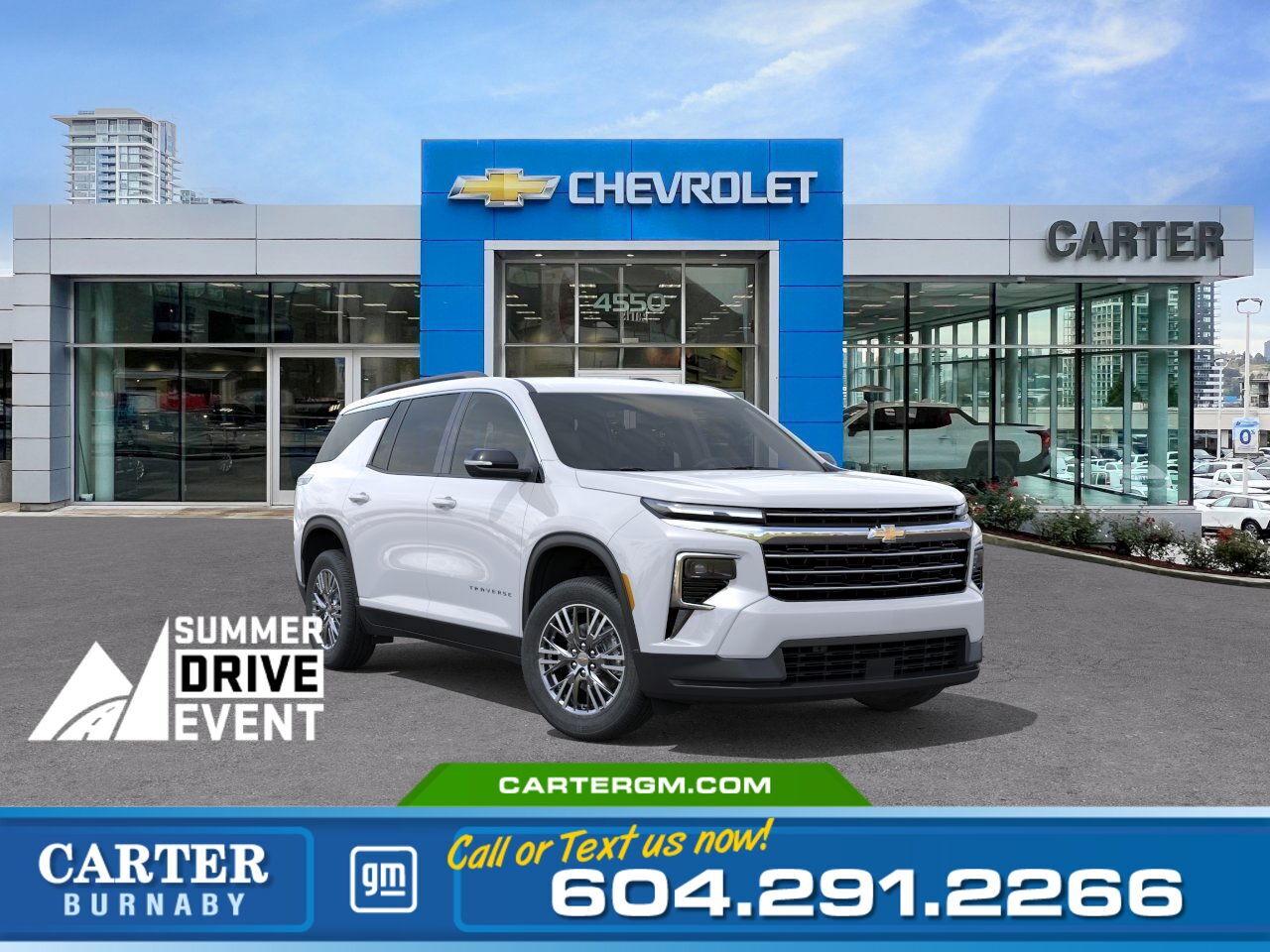 New 2026 Chevrolet Traverse  for sale in Burnaby, BC