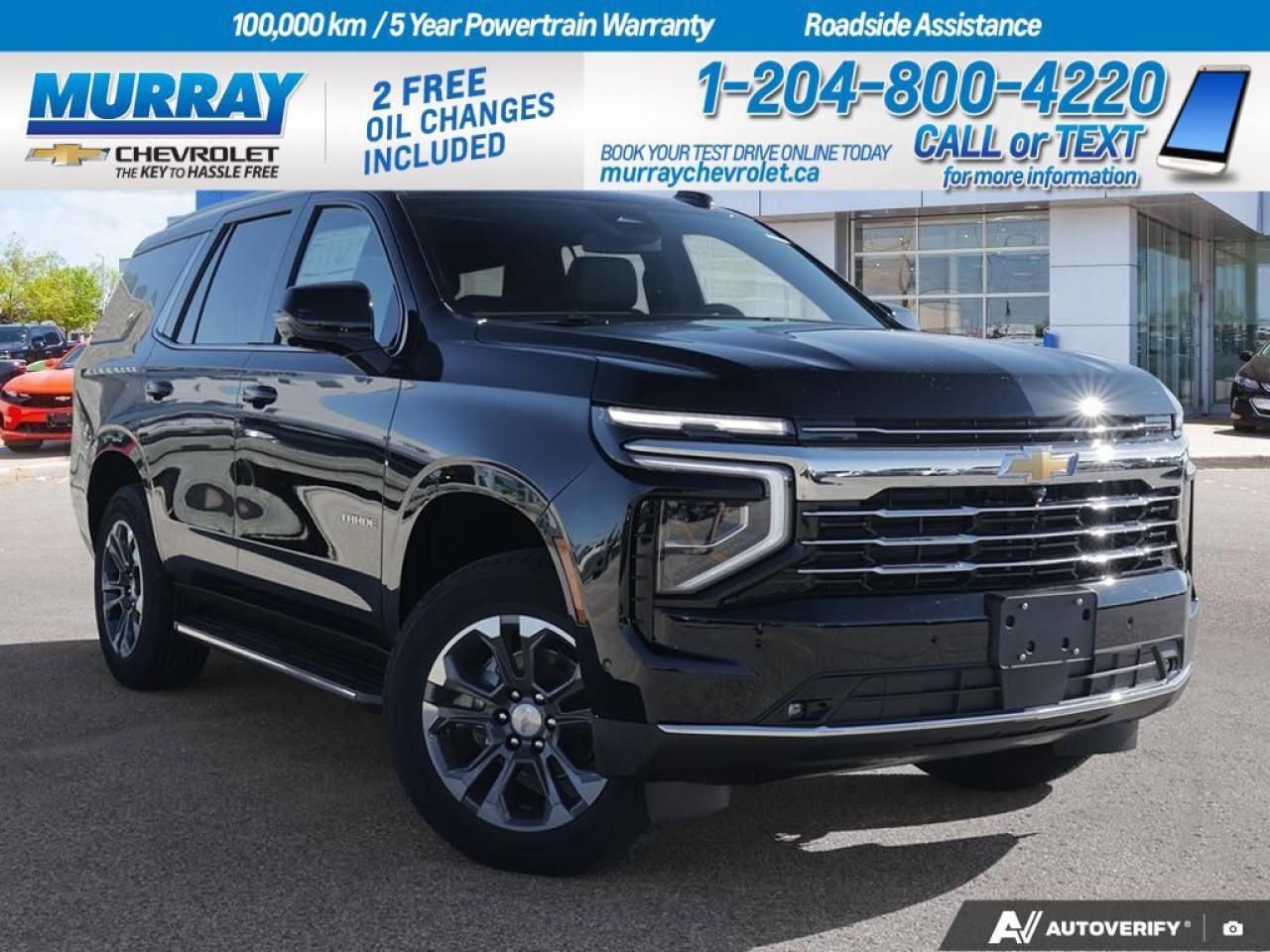 New 2025 Chevrolet Tahoe LT for sale in Winnipeg, MB
