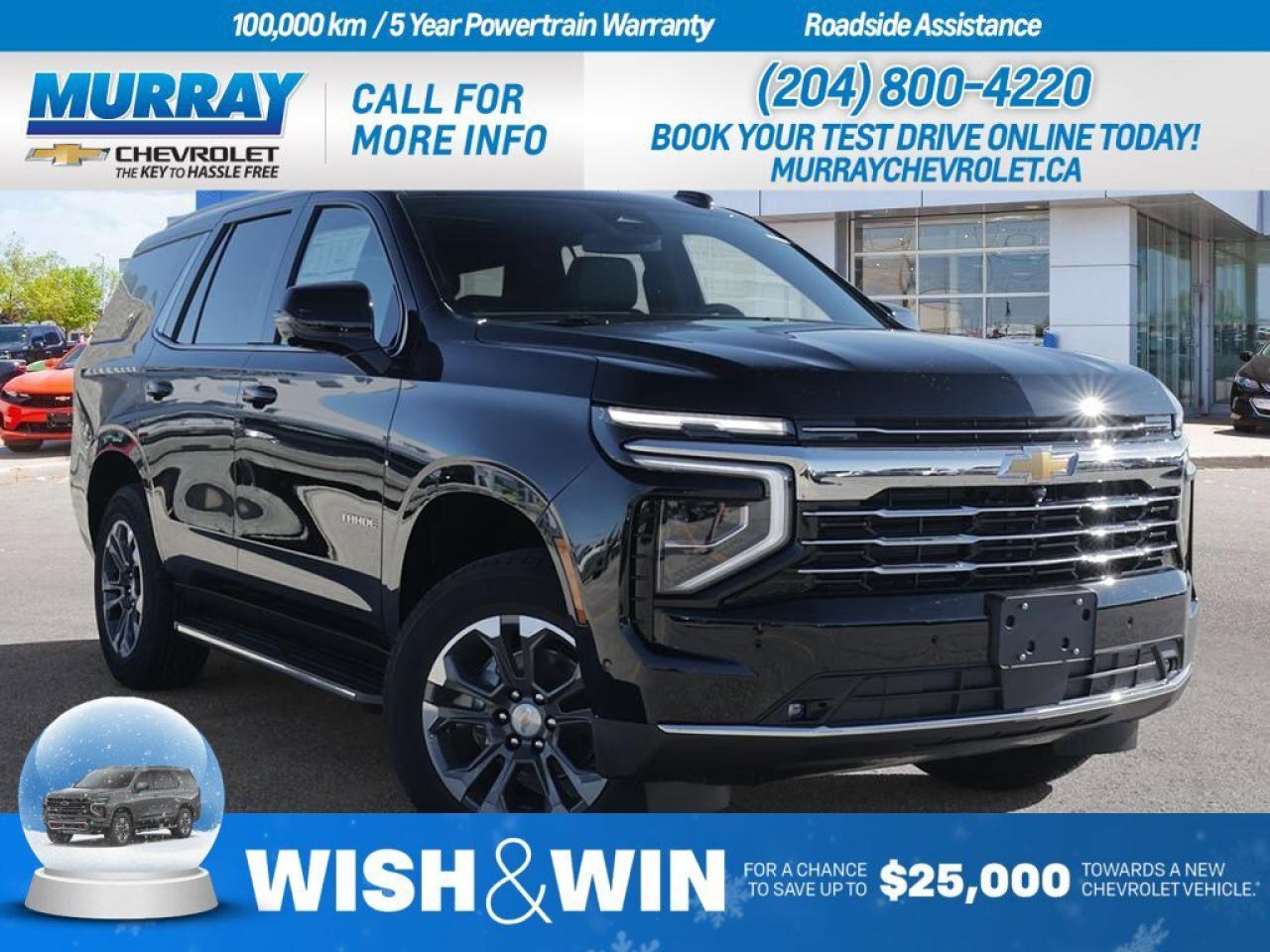 New 2025 Chevrolet Tahoe LT for sale in Winnipeg, MB