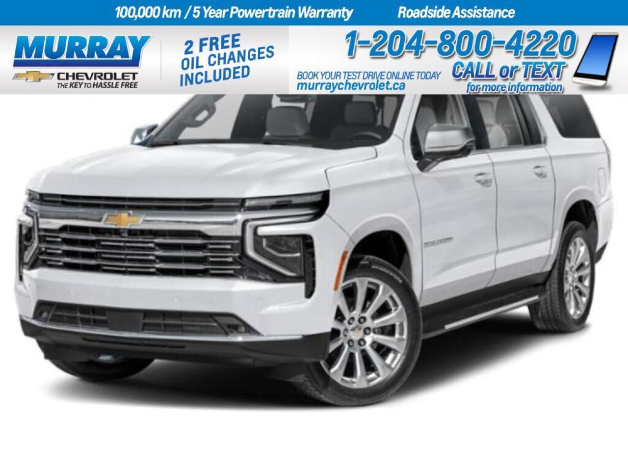 New 2025 Chevrolet Suburban Premier for sale in Winnipeg, MB