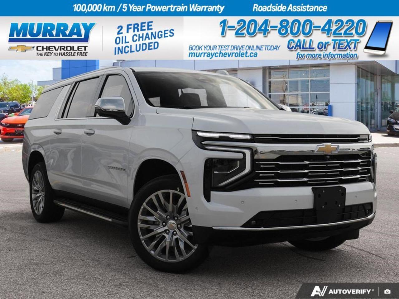 New 2025 Chevrolet Suburban Premier for sale in Winnipeg, MB