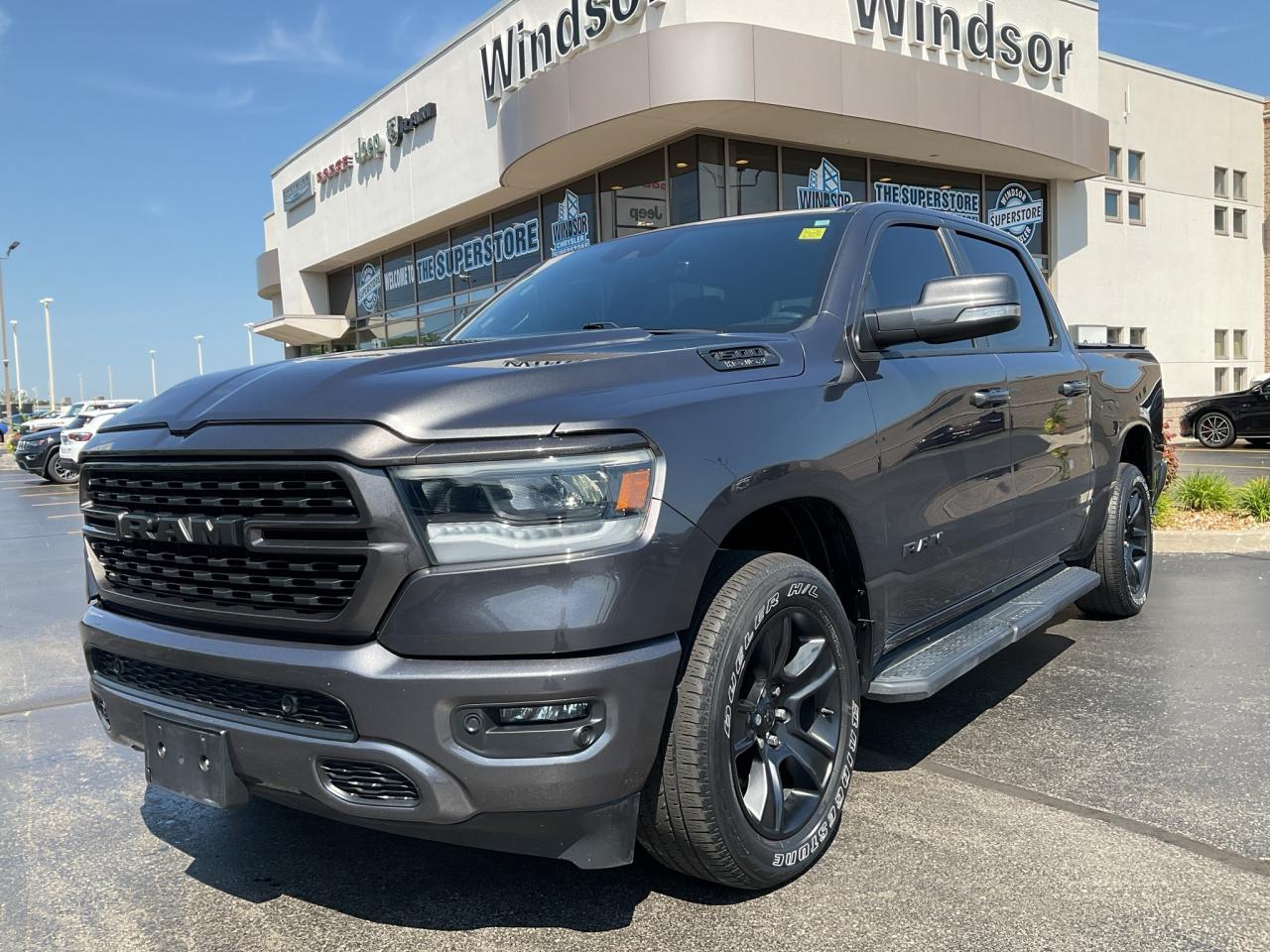 Used 2022 RAM 1500 Crew Cab REBEL / NAV / PREMIUM AUDIO / TRAILER BRAKE / V8 for sale in Windsor, ON