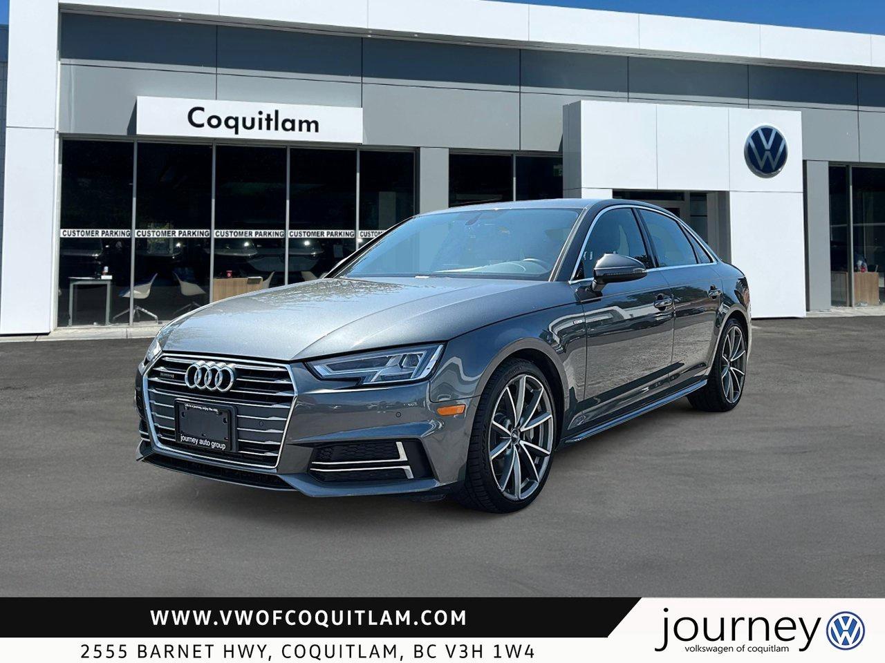 Used 2017 Audi A4 2.0T Progressiv quattro 7sp S tronic for sale in Coquitlam, BC