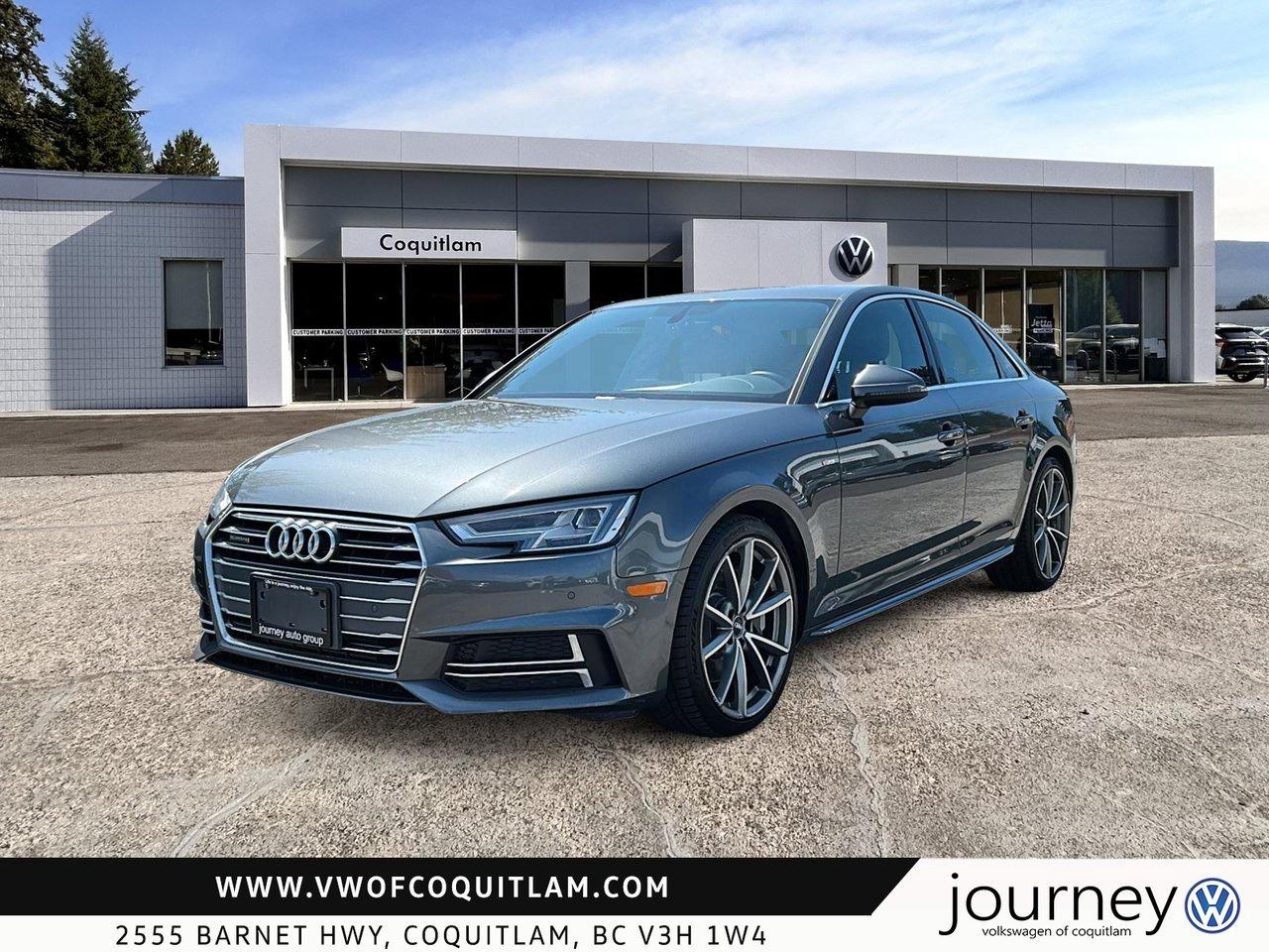 Used 2017 Audi A4 2.0T Progressiv quattro 7sp S tronic for sale in Coquitlam, BC