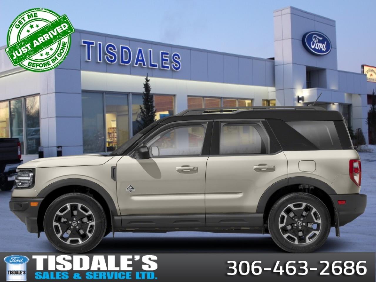 Used 2024 Ford Bronco Sport - Low Mileage for sale in Kindersley, SK