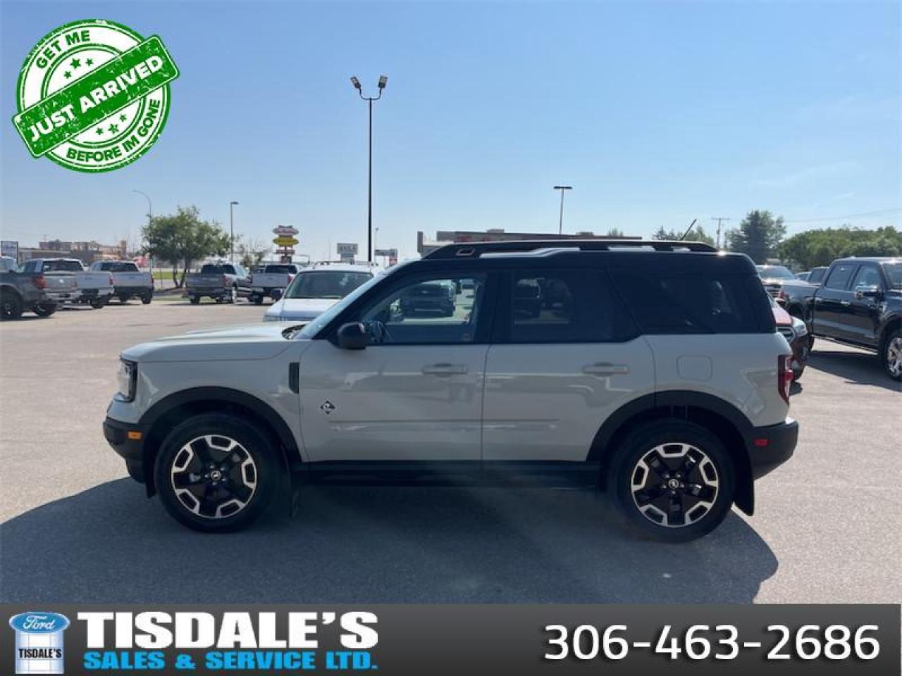 Used 2024 Ford Bronco Sport - Low Mileage for sale in Kindersley, SK