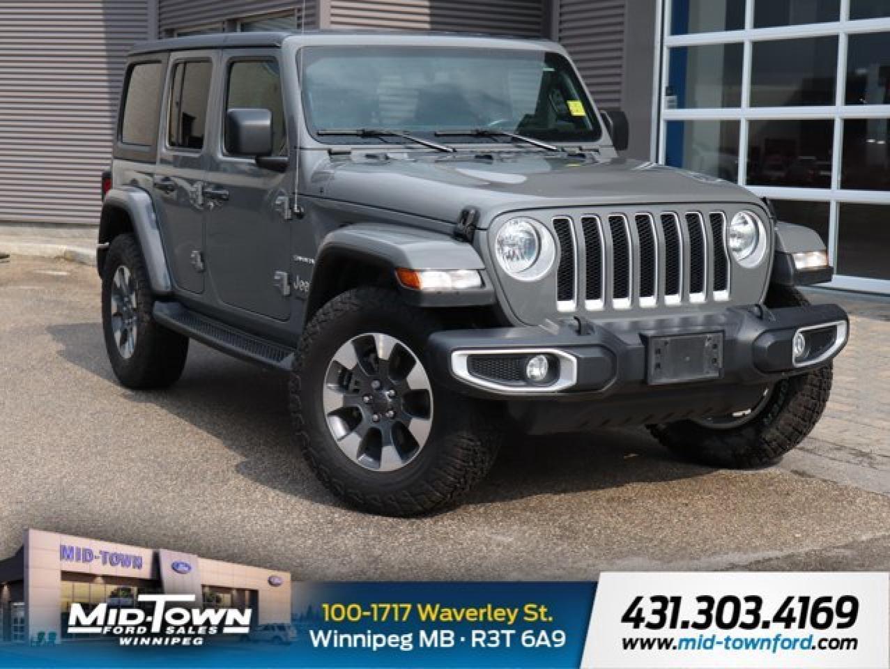 Used 2021 Jeep Wrangler Unlimited Sahara for sale in Winnipeg, MB