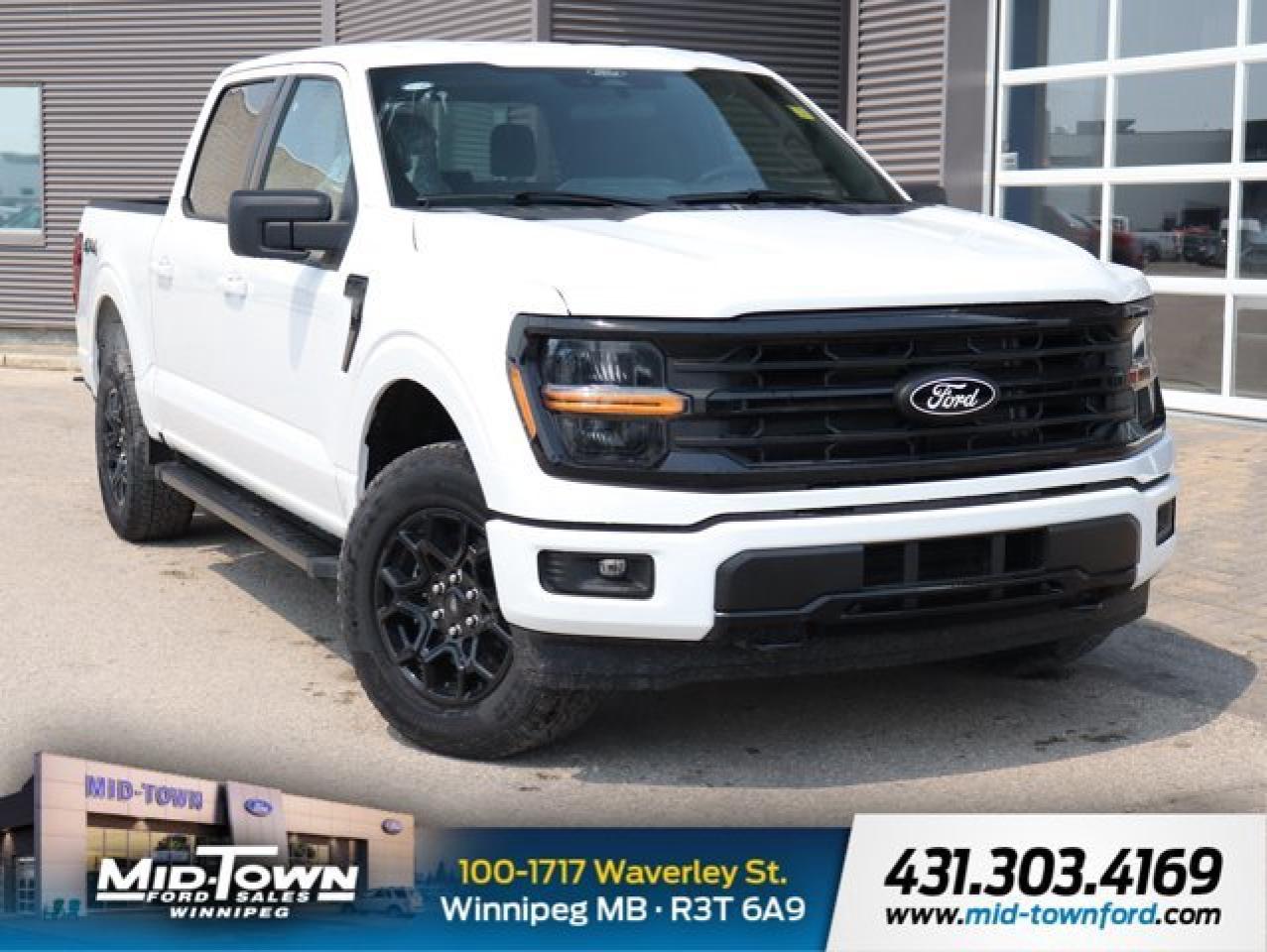 New 2025 Ford F-150 XLT | Black Appearance Pack | Blis Cross Traffic for sale in Winnipeg, MB