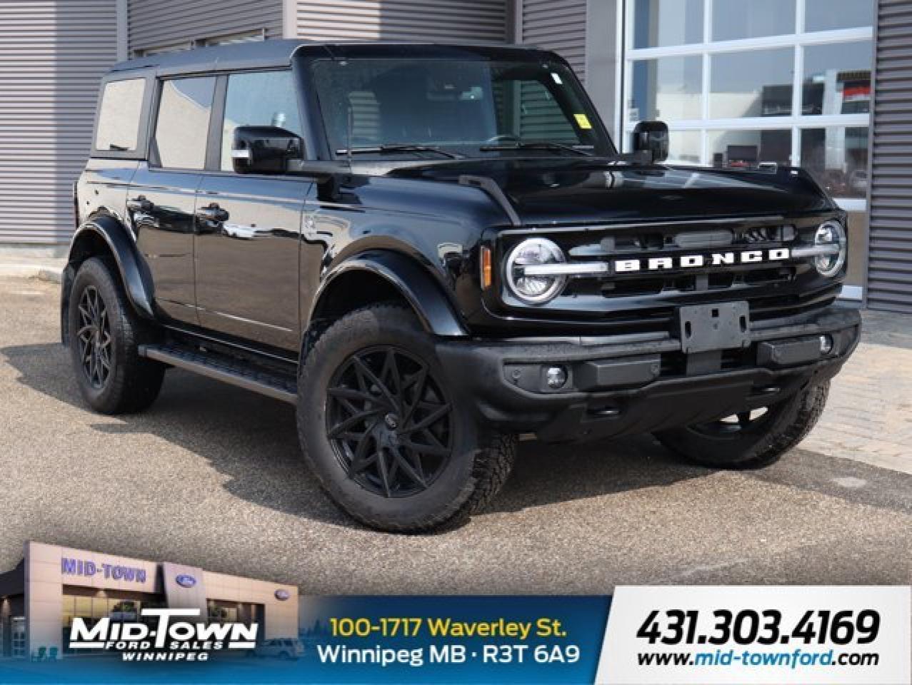 Used 2022 Ford Bronco Outer Banks CLEAN CARFAX LOW KM LOTS OF UPGRADES for sale in Winnipeg, MB