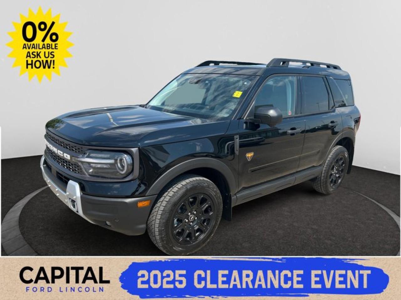 New 2025 Ford Bronco Sport BADLANDS for sale in Regina, SK