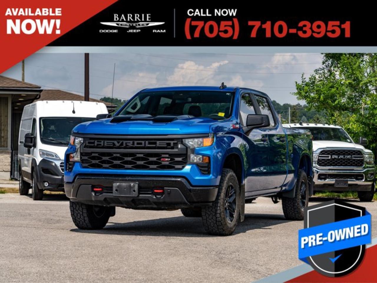 Used 2022 Chevrolet Silverado 1500 Custom Trail Boss for sale in Barrie, ON