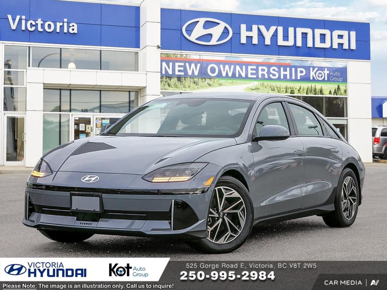 New 2025 Hyundai IONIQ 6 Preferred for sale in Victoria, BC
