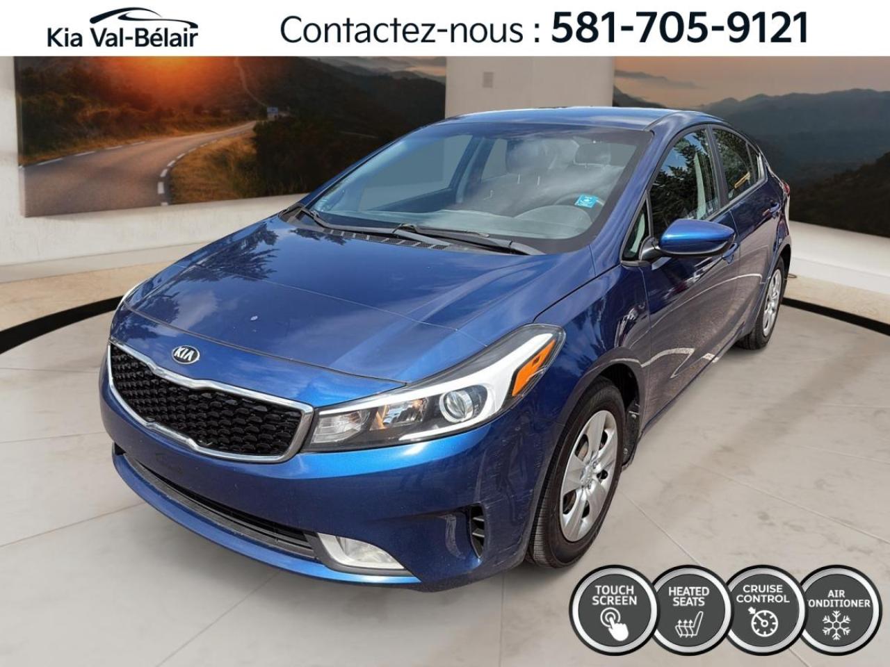 Used 2017 Kia Forte LX * BLUETOOTH * CRUISE * A/C * SIEGE TISSUE for sale in Québec, QC