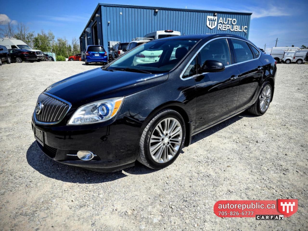 Used 2014 Buick Verano Premium Turbo Certified Loaded Well Maintained for sale in Orillia, ON