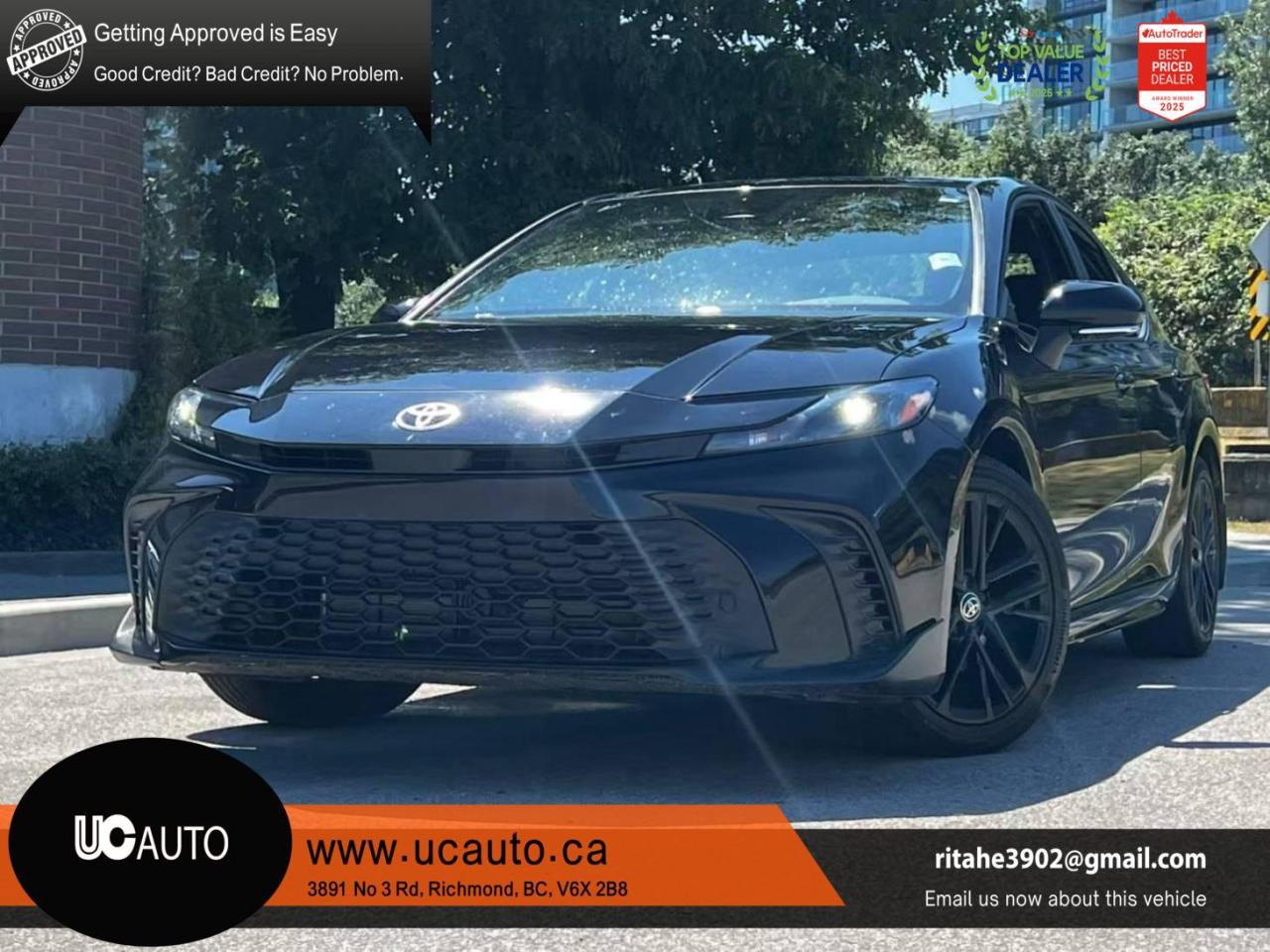 Used 2025 Toyota Camry SE UPGRADE AWD HYBRID/ BRAND NEW for sale in Richmond, BC