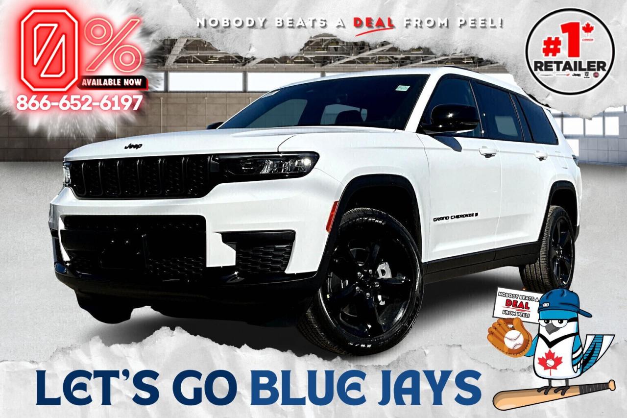 New 2025 Jeep Grand Cherokee L ALTITUDE 4X4  Leather | Power Sunroof | 20