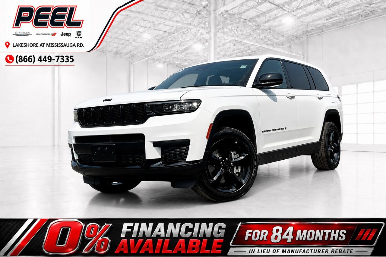 2025 Jeep Grand Cherokee L L ALTITUDE 4X4  Leather | Power Sunroof | 20" Whls Photo