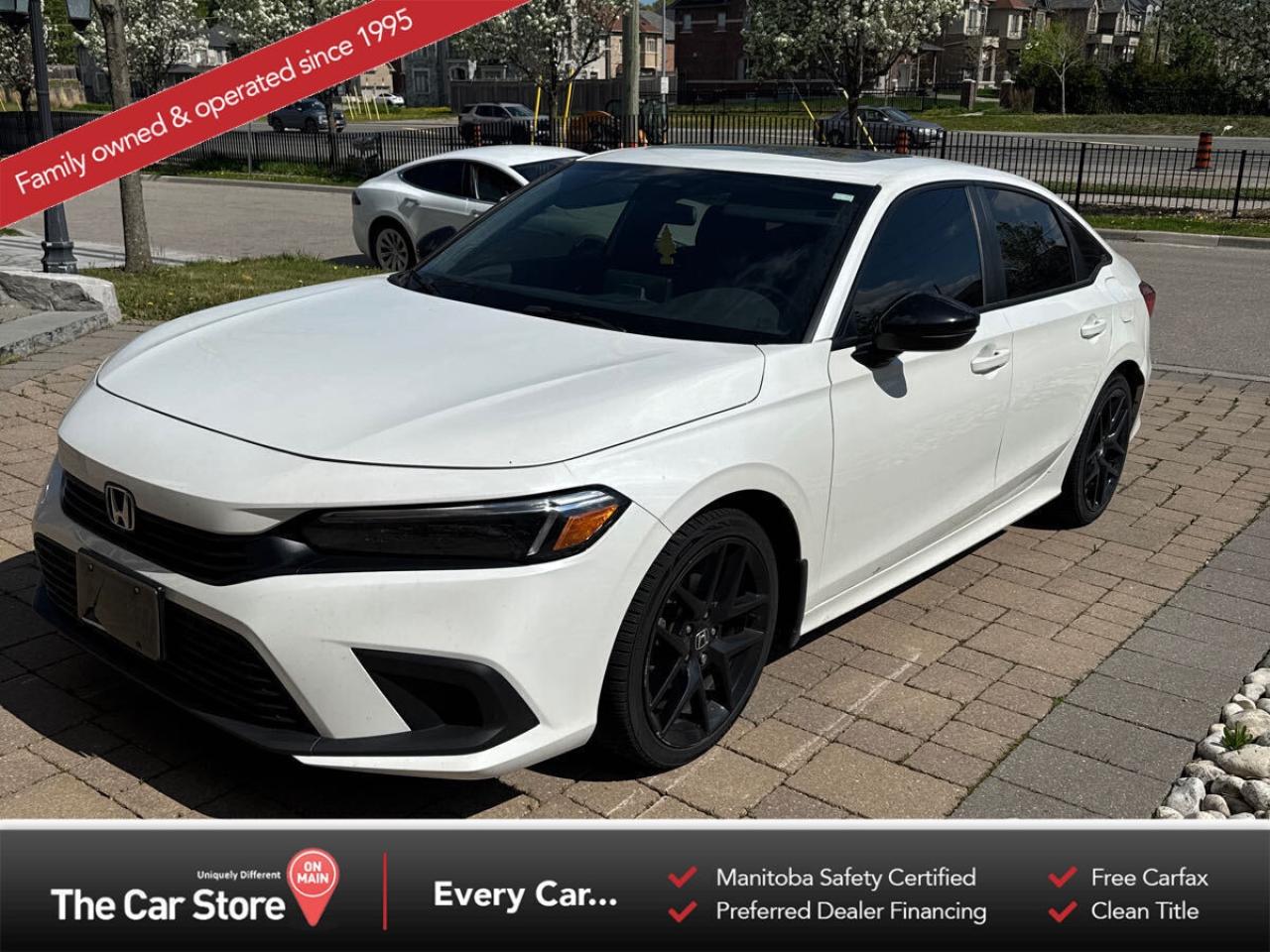Used 2022 Honda Civic Sunroof/Carplay/1 Owner/Clean Title for sale in Winnipeg, MB