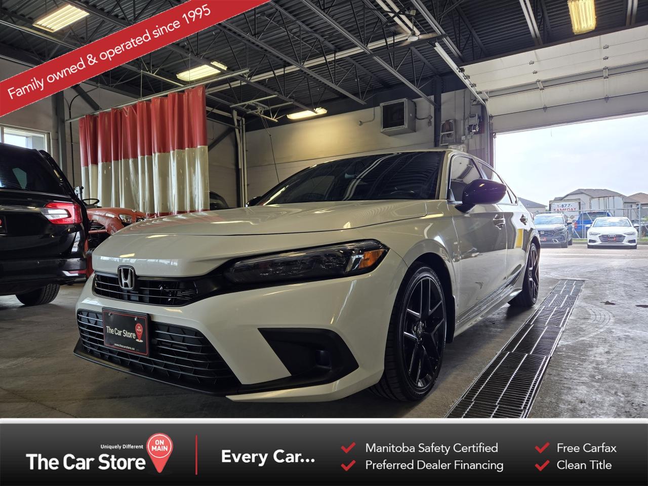 Used 2022 Honda Civic Sunroof/Carplay/1 Owner/Clean Title for sale in Winnipeg, MB