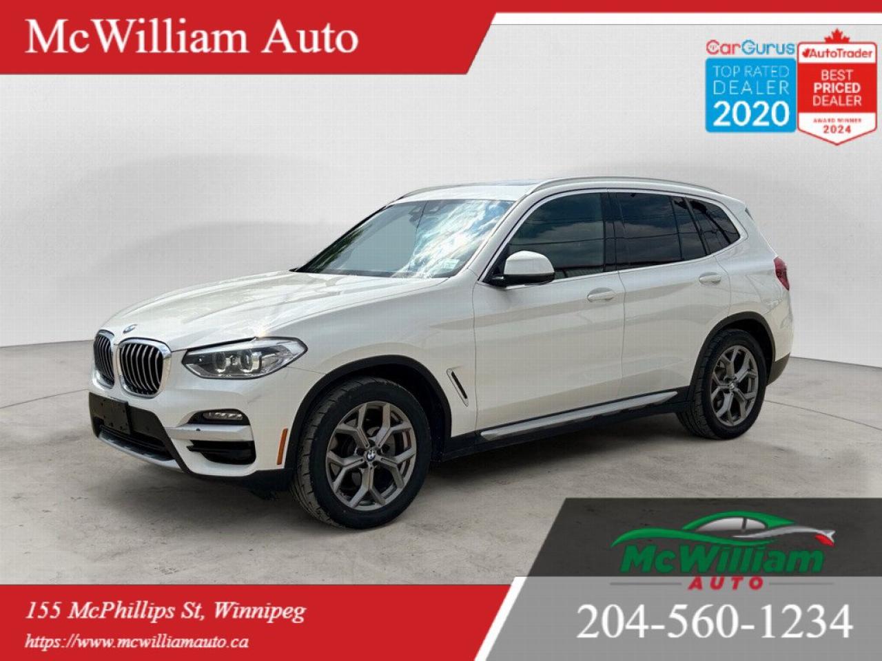 Used 2020 BMW X3 XDrive30i |PANO ROOF|HTD SEATS&WHEEL|360 CAMERA| for sale in Winnipeg, MB